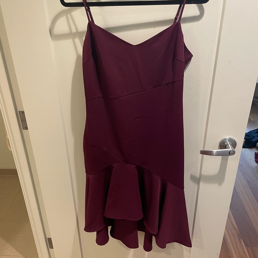 Plum Cocktail Dress Size M